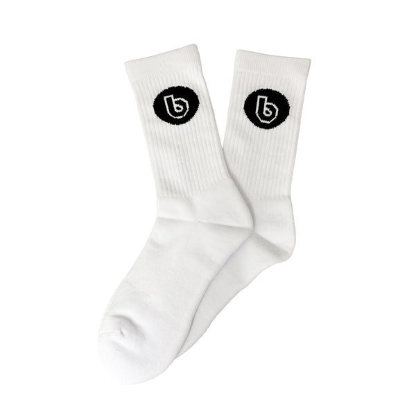 B Logo Socks