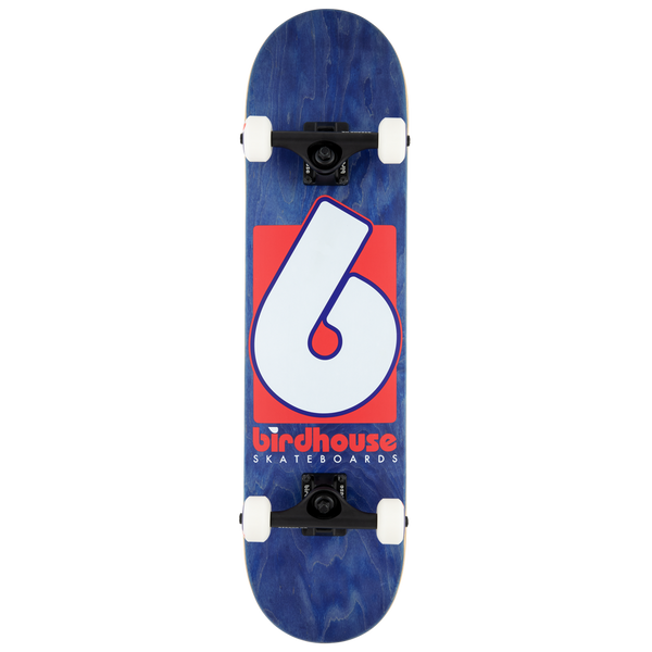 B Logo Blue/Red Complete 7.75"